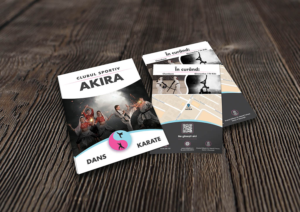 Flyer A6 – mockup – Akira